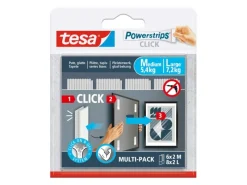 Discount Tesa Powerstrips Click Combo Medium/Large 6 x 2 M und 8 x 2 L