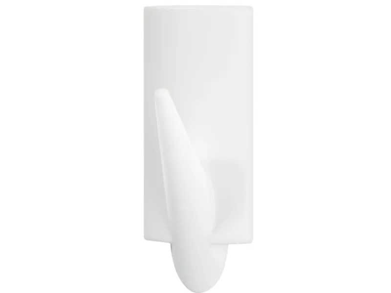 Tesa Selbstklebehaken Weiß eckig 2 Stück