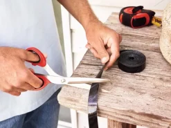 Tesa ® Selbstschließender Magnetvorhang 0,80 m x 2,00 m Anthrazit