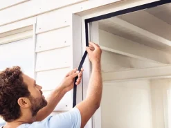 Sale Tesa ® Selbstschließender Magnetvorhang 1,00 m x 2,20 m Anthrazit