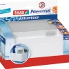 New Tesa Waterproof Regal Weiß mit 4 x Powerstrips Large