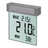 Clearance TFA Digitales Fenster-Thermometer Vision Grau