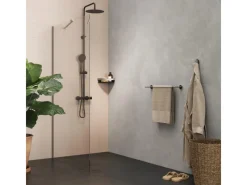 Tiger Cooper Eckkorb 21 cm Gebürstet Schwarz-Edelstahl