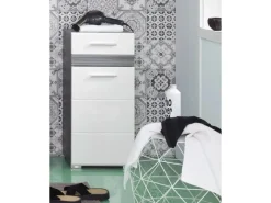 Trendteam Kommode Set-One 80 cm x 31 cm x 37 cm Weiß FSC®