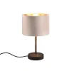 Outlet Trio Design-Tischleuchte Julieta 1-flammig Beige 30 cm x 30 cm