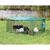 Trixie Freilaufgehege Natura für Jungtiere mit Netz ø 116 cm x 38 cm
