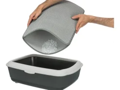 Clearance Trixie Siebmatte für Katzentoiletten Grau 40 cm × 58 cm