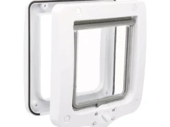 Sale Trixie 4-Wege Freilauftür 20 cm × 22 cm Weiß