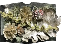 Trockenpflanzen Dekomix Natur-Platin