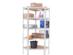 TRUTZHOLM Eckregal 180x75x30 cm Schwerlastregal 875 kg Traglast