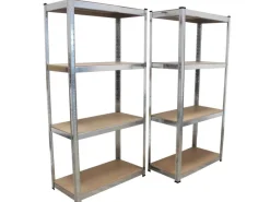 Clearance TRUTZHOLM Schwerlastregal 160x80x40 cm 2er Set