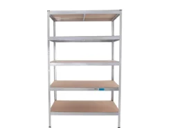 TRUTZHOLM Schwerlastregal 180x115 x75cm Regal 5 Böden Traglast 875 kg