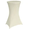 TRUTZHOLM Stehtischhusse Stretch 60cm Beige