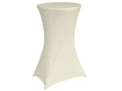 TRUTZHOLM Stehtischhusse Stretch 60cm Beige
