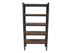 TRUTZHOLM Wohnzimmerregal 150x75x30 cm Dunkel Traglast 650 kg