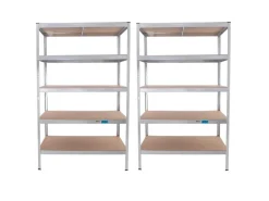 Discount TRUTZHOLM 2x Schwerlastregal 180x115x75cm Traglast 875 kg 5 Böden