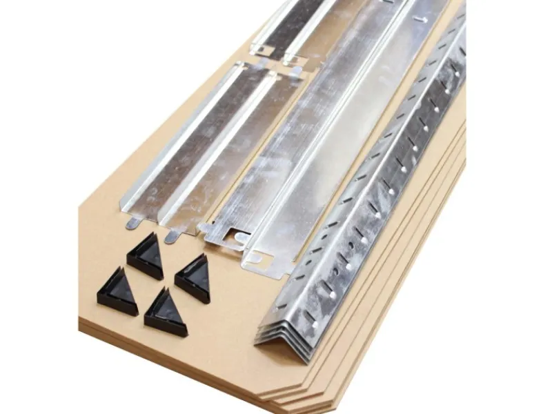 Hot TRUTZHOLM 2x Schwerlastregal 200x100x30cm Traglast 900kg mit Regalverbinder