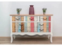 Tulup Möbelfolie Bunte Tafeln Klebefolie für Möbel 100x50 cm Möbel Klebefolie Mehrfarbig Möbelfolie Klebefolie für Schränke