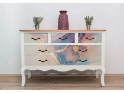 Online Tulup Möbelfolie Bunter Marmor Möbel Klebefolie 100x50 cm Klebefolie für Schränke Mehrfarbig Möbelfolie Möbel Folie