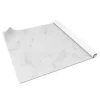 Outlet Tulup Möbelfolie Marmor Granit Klebefolie Möbel 100x50 cm Folie für Möbel Weiß Möbelfolie Klebefolie für Möbel
