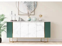 Outlet Tulup Möbelfolie Marmor Granit Klebefolie Möbel 100x50 cm Folie für Möbel Weiß Möbelfolie Klebefolie für Möbel