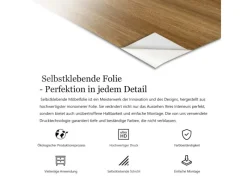 Discount Tulup Möbelfolie Marmormuster Folie für Möbel 100x50 cm Klebefolie für Möbel Weiß Möbelfolie Klebefolie für Möbel