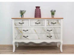 New Tulup Möbelfolie Perlmarmor Klebefolie Möbel 100x50 cm Folie für Möbel Braun Möbelfolie Klebefolie für Möbel