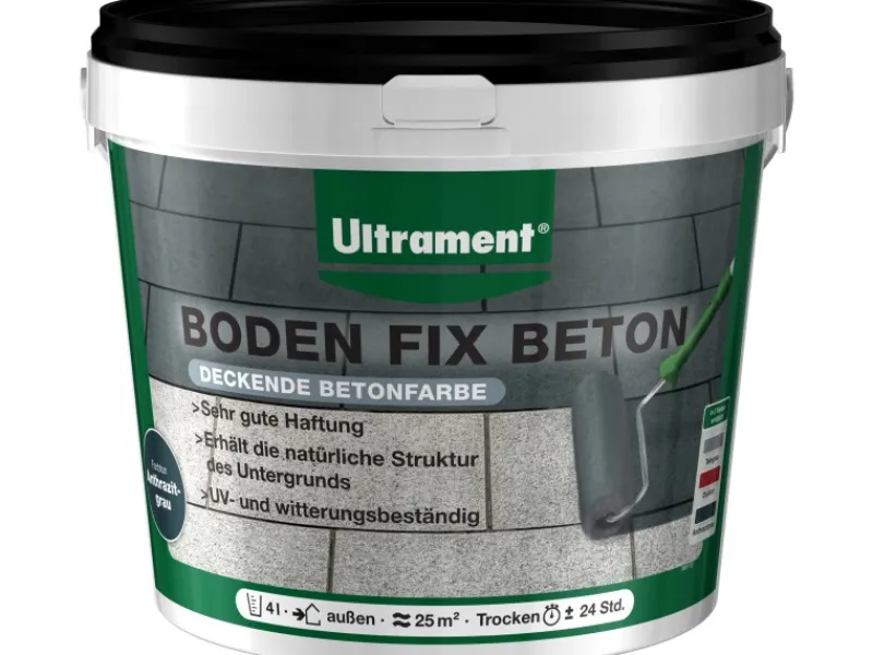 Ultrament Boden Fix Beton 4 l