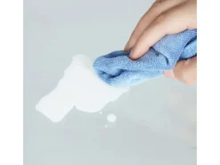 Vasagle Beistelltisch Hartglas Ø 50 cm x 50 cm Gold