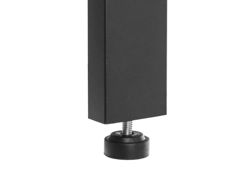 Vasagle Eckregal 5 Ebenen Stahlrahmen 34,2 cm x 34,2 cm x 158,8 cm Braun-Schwarz