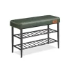 Best Vasagle Schuhbank 30 cm x 80 cm x 50 cm Grün