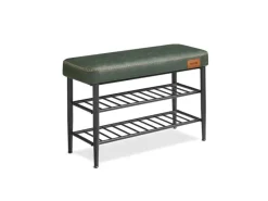 Best Vasagle Schuhbank 30 cm x 80 cm x 50 cm Grün
