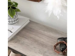 Vasagle Schuhregal 4 Ebenen 100 cm x 30 cm x 92,5 cm Grau-Schwarz