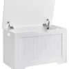 Vasagle Schuhtruhe 40 cm x 76 cm x 48 cm Weiß