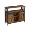 Online Vasagle Sideboard 33 cm x 100 cm x 80 cm Braun-Schwarz