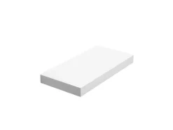 Vasagle Wandboard 40 cm x 20 cm x 3,8 cm Weiß