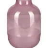 Vase Blush Bordeaux Glas 25,5 cm x Ø 18 cm Burgunderrot