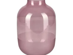 Vase Blush Bordeaux Glas 25,5 cm x Ø 18 cm Burgunderrot
