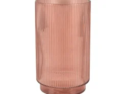 Sale Vase Desert Flower Glas 25 cm x Ø 15 cm Braun