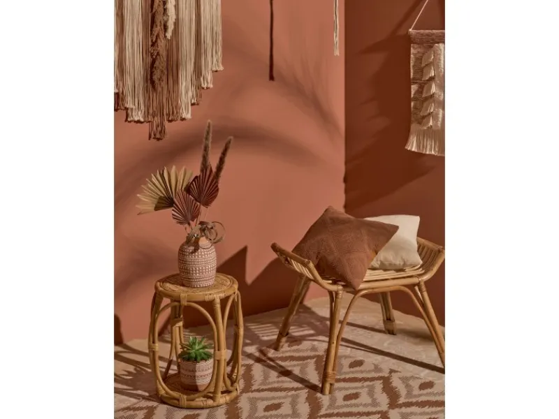 Clearance Vase Desert Flower Keramik 18,5 cm x Ø 15 cm Terrakotta