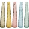 Online Vase Glas 5-fach sortiert Ø 7 cm x 32 cm Farbauswahl