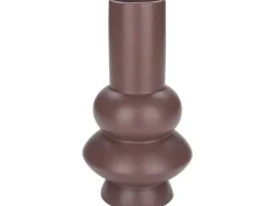 Vase Midnight Mystery 25,5 cm x Ø 14 cm Burgunderrot