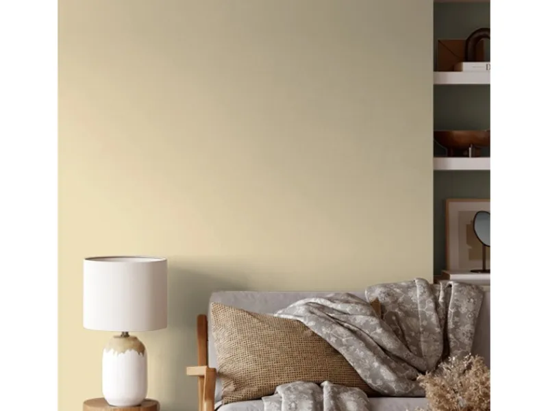 V&CO Premium-Innenfarbe Dead Flat Matt Gelb Farbton 1 2,5 l