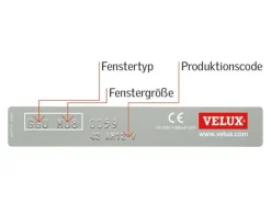 Velux Jalousie manuell PAL CK02 7001S Weiß
