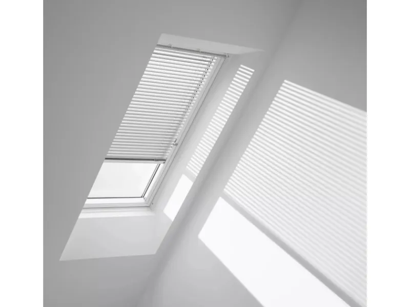 Velux Jalousie Manuell PAL C06 7057SWL 55 cm x 118 cm Silber Gebürstet