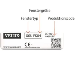 Online Velux Jalousie manuell PAL Y23 7001S Weiß