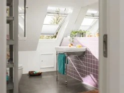 Velux Plissee manuell FHL S04 1016S Weiß