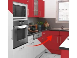 Venilia Klebefolie 45 cm x 200 cm Rot