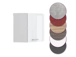 Vicco Eckhängeschrank R-Line Küchen-Eckschrank Hochglanz/ 57 cm