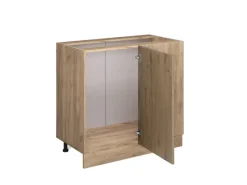 Vicco Eckunterschrank R-Line Artisan-Eiche/Goldkraft Eiche 86 cm AP Eiche